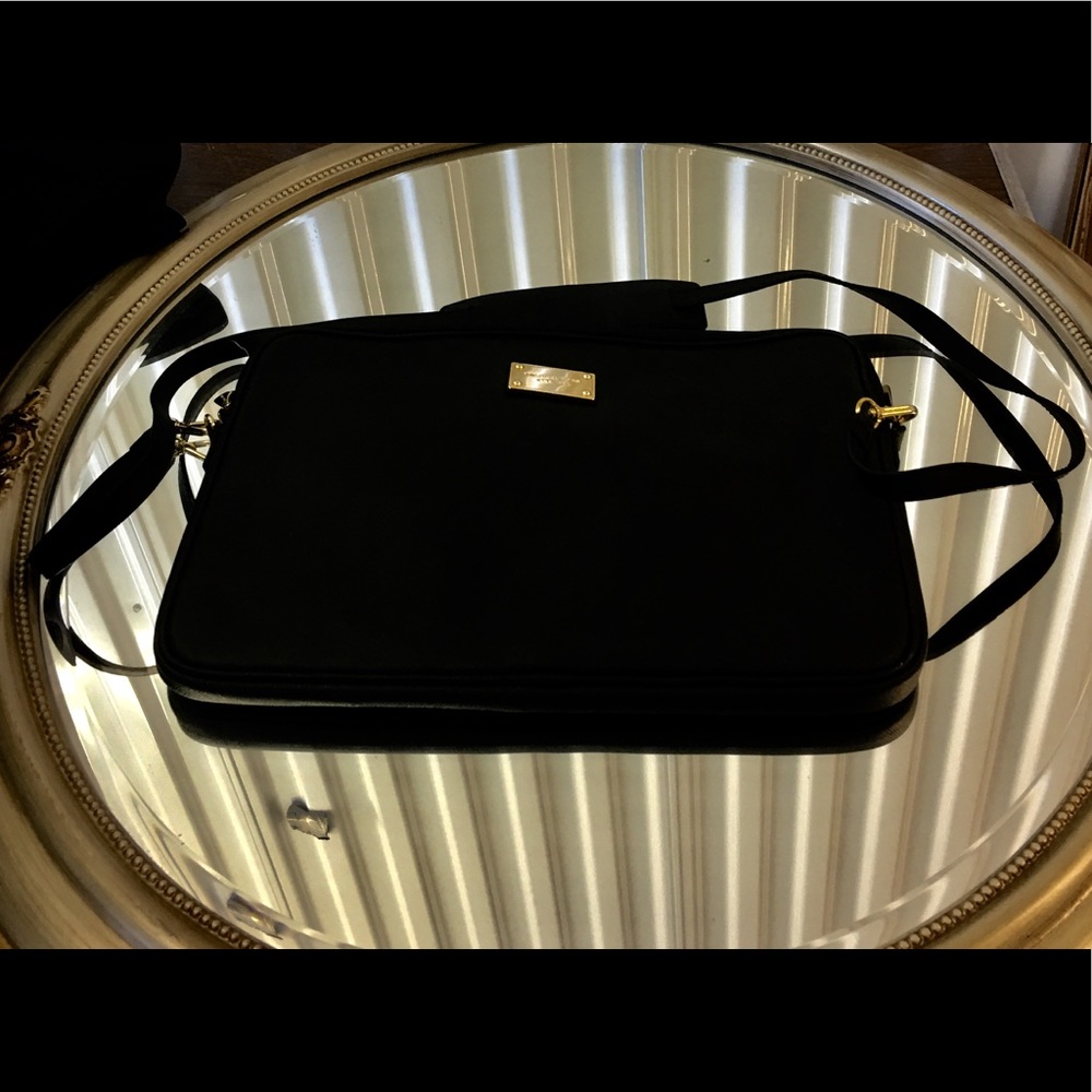 Michael Kors MK EST. 1981 Black Gold Purse